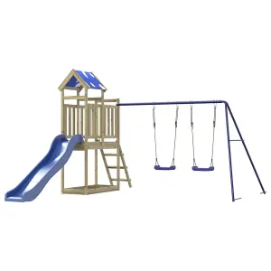 Berkfield Outdoor Playset Impregnated Wood Pine