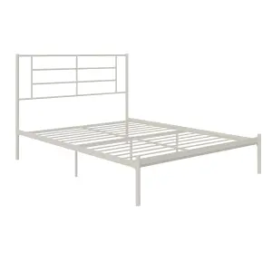 Jensen Metal Bed White, Double