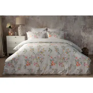 Belledorm Rieva Floral Duvet Cover Set Multicoloured (King)