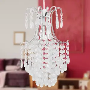 First Choice Lighting Chandelier Style Easy Fit Ceiling Light Shade