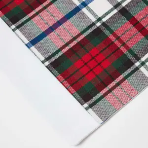 Homescapes Cotton Christmas Macduff Tartan Pack of 2 Placemats