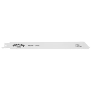 Sealey Reciprocating Saw Blade 225mm 14 TPI White - Pack of 5 WRS3013/200