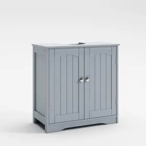 Abiramy 580mm Single Bathroom Vanity with Basin Grey