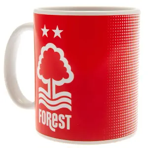 Nottingham Forest FC Half Tone Mug Red/White (One Size)