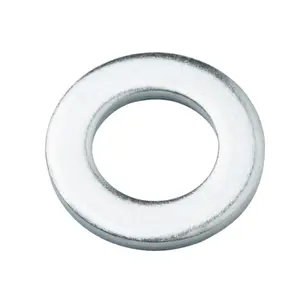 Diall M16 Carbon steel Flat Washer, (Dia)16mm, Pack of 20