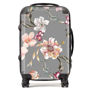 Peony, Lily, Tulip, Daisy Colorful Suitcase - Cabin