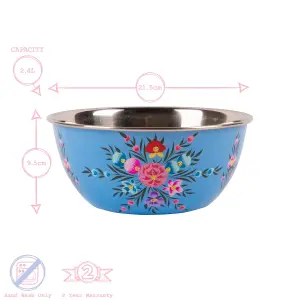 BillyCan - Picnic Bowl - 21.5cm  - Ocean Pansy