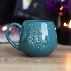 Something Different Fortune Teller Heat Changing Mug Green (One Size)