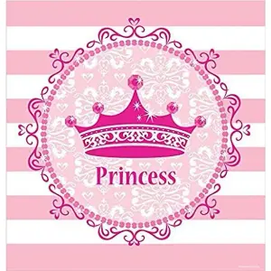 Creative Converting Princess Royalty Party Table Cover Pink/White (One Size)