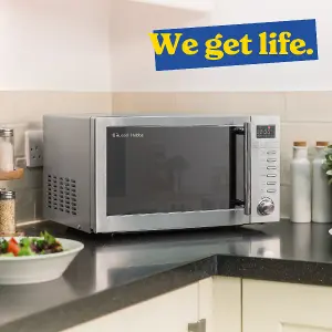 Russell Hobbs RHM2031 20 Litre Digital Microwave with Grill, Stainless Steel