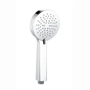 ENKI Chrome Round Multi Function 3-Setting Handheld Shower Head E21