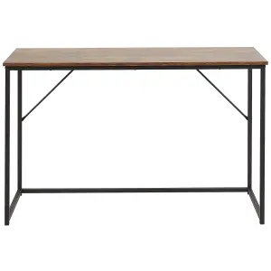 Home Office Desk Dark Wood PEMBRO