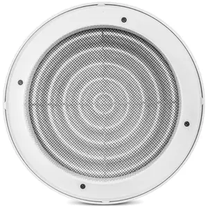 5-inch / 125 mm Circular Ceiling Mounted Air Vent Grille Cover, Round Ventilation Extract/Supply Valve Diffuser (White)