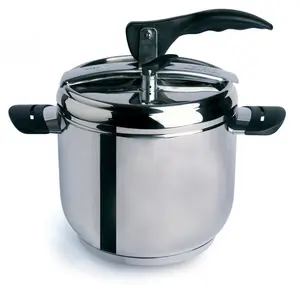 Excelsa Professional Stainless Steel Pressure Cooker 28 cm H x 22 cm W x 22 cm D