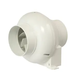 Manrose CFD200SN In-Line Centrifugal Extractor Fan 100 mm / 4 Inch (Standard Model)