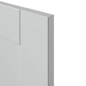 GoodHome Ashmead Matt dove grey Shaker Larder Cabinet door (W)300mm (H)1287mm (T)16mm