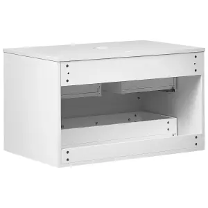 Bathroom Wall Mounted Cabinet 80 x 52 cm White QUINTELA