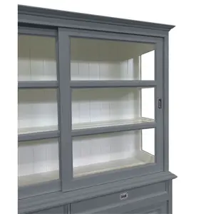 Stiles Display Cabinet Trafic Grey