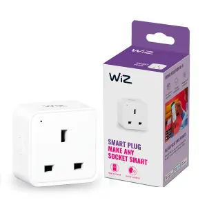 WiZ Smart Plug WiFi Connected with App Control for Home Indoor Lighting Automation