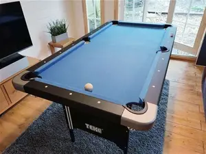 Tekscore Folding Leg Pool Table & Table Tennis Top