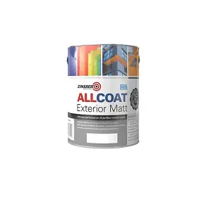 Zinsser Allcoat Exterior Water Based Matt White 2.5L