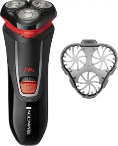 Remington R4 Men's Electric Shaver (Cordless, Dry Shave, Rotary Shaver, Dual-Track Blades, Pivoting Neck, Pop-Up Detail Trimmer, 3-Day Stubble