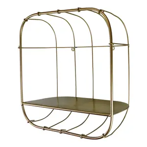 Ordway Square Metal Accent Shelf