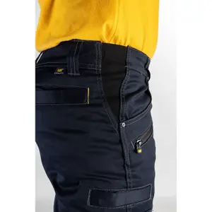 Caterpillar - Operator Flex Trouser - Blue - Trousers - 30" L - 36" W