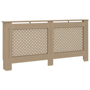 Berkfield Radiator Cover 172x19x81 cm MDF