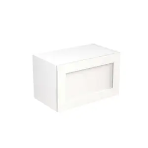 Kitchen Kit Wall Unit Bridge Panel 600mm Shaker - Ultra Matt White