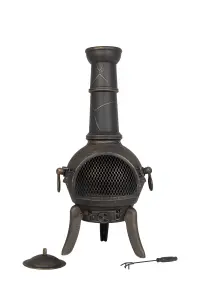 La Hacienda Cuba Cast iron & steel Chiminea