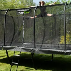 23ft x 10ft JumpPRO™ Xtra Giant Black Rectangular Trampoline