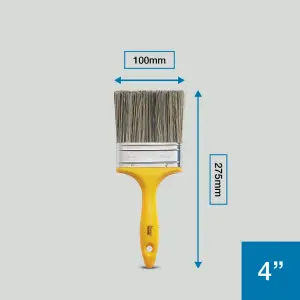 Harris Trade Masonry 4" Flat tip Comfort Paint brush