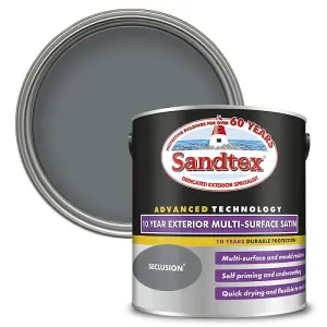 Sandtex 10 Year Multi Surface Quick Drying Satin Seclusion 750ml