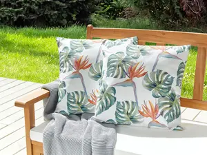 Set of 2 Outdoor Cushions TORRAZZO Multicolour