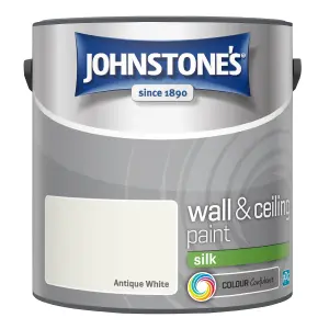 Johnstone's Wall & Ceilings Antique White Silk Paint -  2.5L