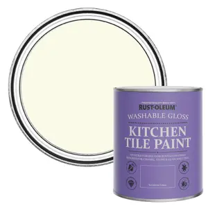 Rust-Oleum Shortbread Gloss Kitchen Tile Paint 750ml