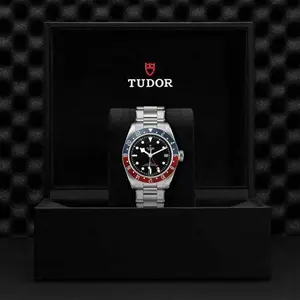 Tudor Black Bay Men's Gmt 41mm Automatic Mens Watch M79830RB-0001, Size: 190-200mm