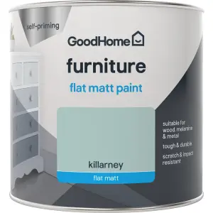 GoodHome Killarney Flat matt Furniture paint, 500ml