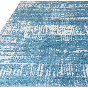 Beau Denim Blue Rug Rug 160x230cm for the