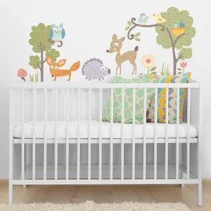 RoomMates Woodland Animals Peel & Stick Wall Decals