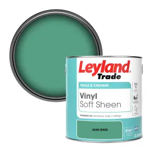 Leyland Trade Vinyl Soft Sheen Walls & Ceilings Emulsion Paint (3040-B90G) - 2.5L