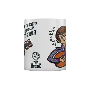 The Witcher Toss A Coin Mug White (One Size)