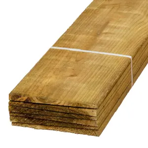 Spruce Cladding (L)3m (W)150mm (T)11mm, Pack of 6