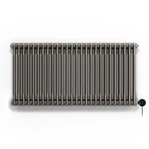 Terma 230V 1.5kW Clear Lacquer Smart Horizontal Oil-filled radiator