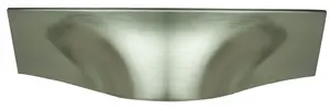 Satin Nickel effect Cabinet Cup Pull handle (L)9.6cm