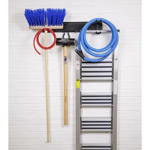 Versatile Wall-Mounted Storage Hook Kit for Garage, Garden, and Home