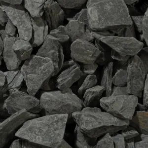 simpa 40mm Black Slate Aggregate Bag 20kg