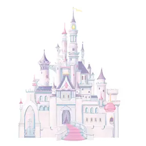 RoomMates Disney Princess Princess Castle Giant Peel & Stick Wall Decals