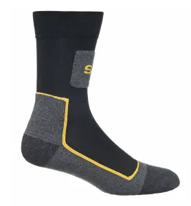 Black & grey Socks Size 7-11, 3 Sets